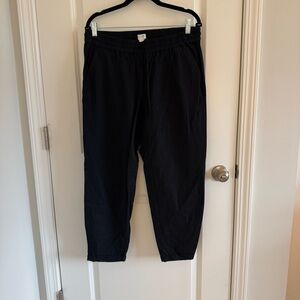 J. Crew Black Drawstring Pants